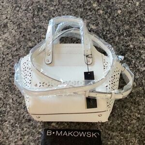 B.makowsky white bag